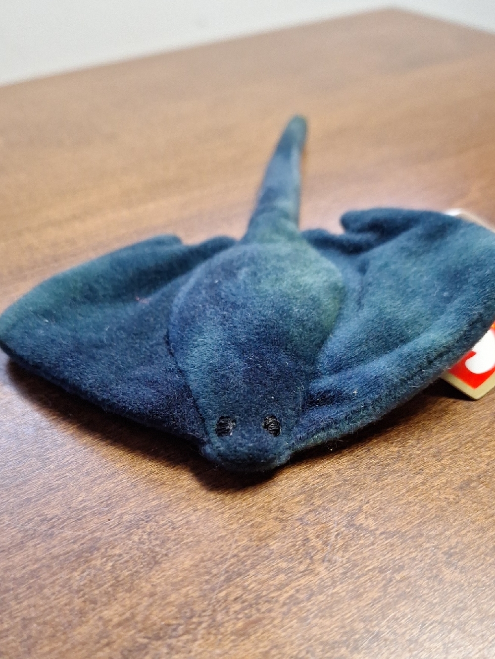 Teenie Beenie Plush Navy Stingray Soft Toy for Kids Accessories